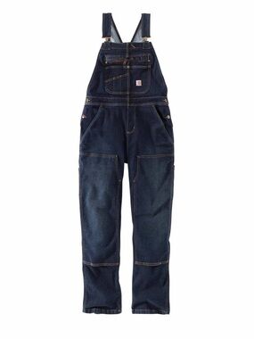 Carhartt Women's Dark Denim Overalls Size 10